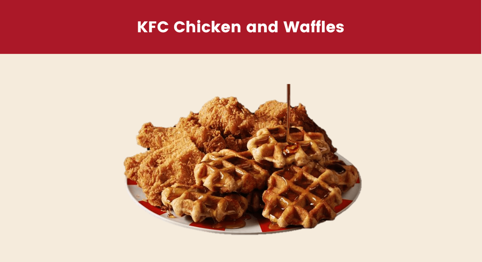 KFC Chicken and Waffles
