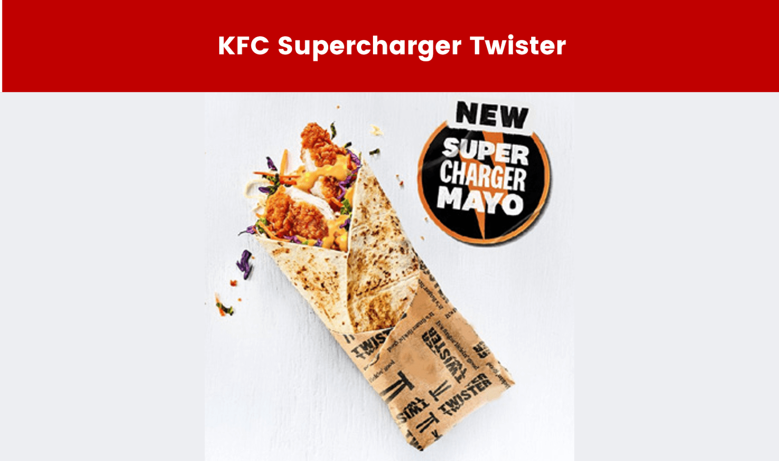 KFC Supercharger Twister
