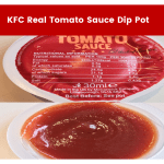 KFC Real Tomato Sauce Dip Pot